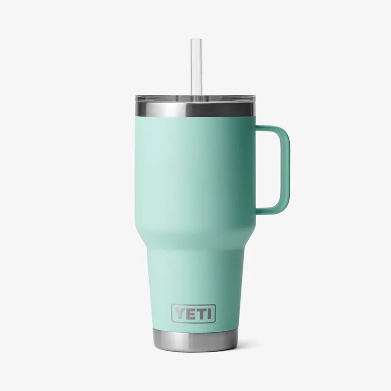 Yeti Rambler Trinkbecher mit Trinkhalmdeckel 35oz (1L)