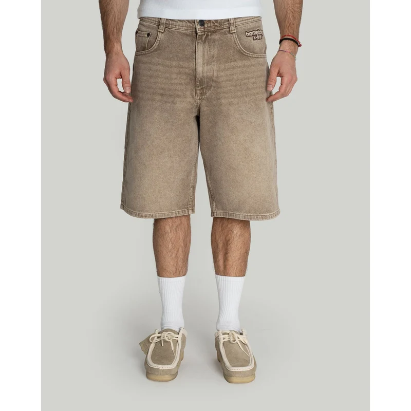 x-tra BAGGY Dye Denim Shorts