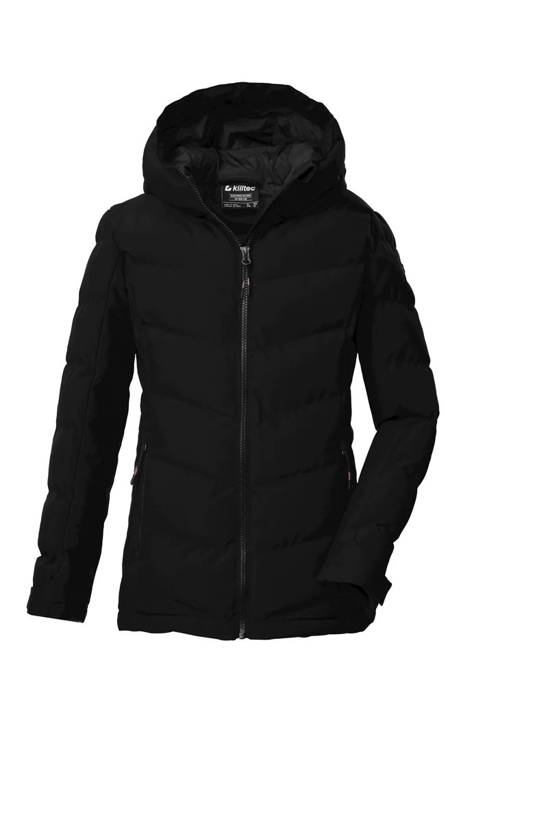 KILLTEC Kinder Funktionsjacke Daunenoptik mit Kapuze