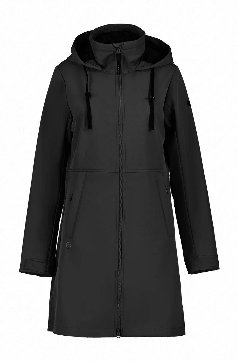 ICEPEAK Damen Softshell Mantel mit Fleecefutter
