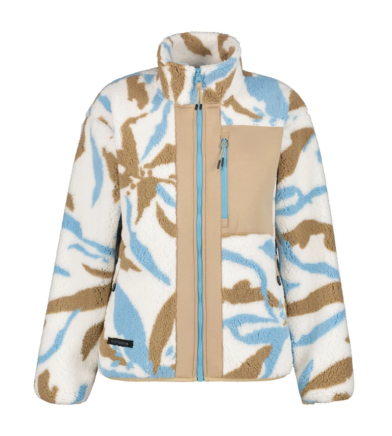 ICEPEAK Fleecejacke Damen mit Stehkragen & Reißverschluss