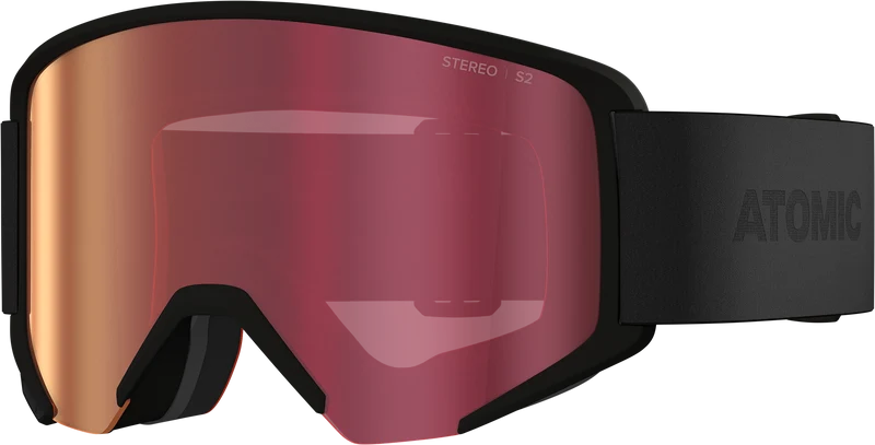 ATOMIC Savor L Stereo Skibrille Schwarz Allwetter