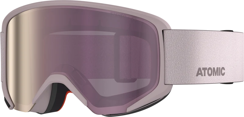 ATOMIC SAVOR M STEREO Skibrille Grau Pink