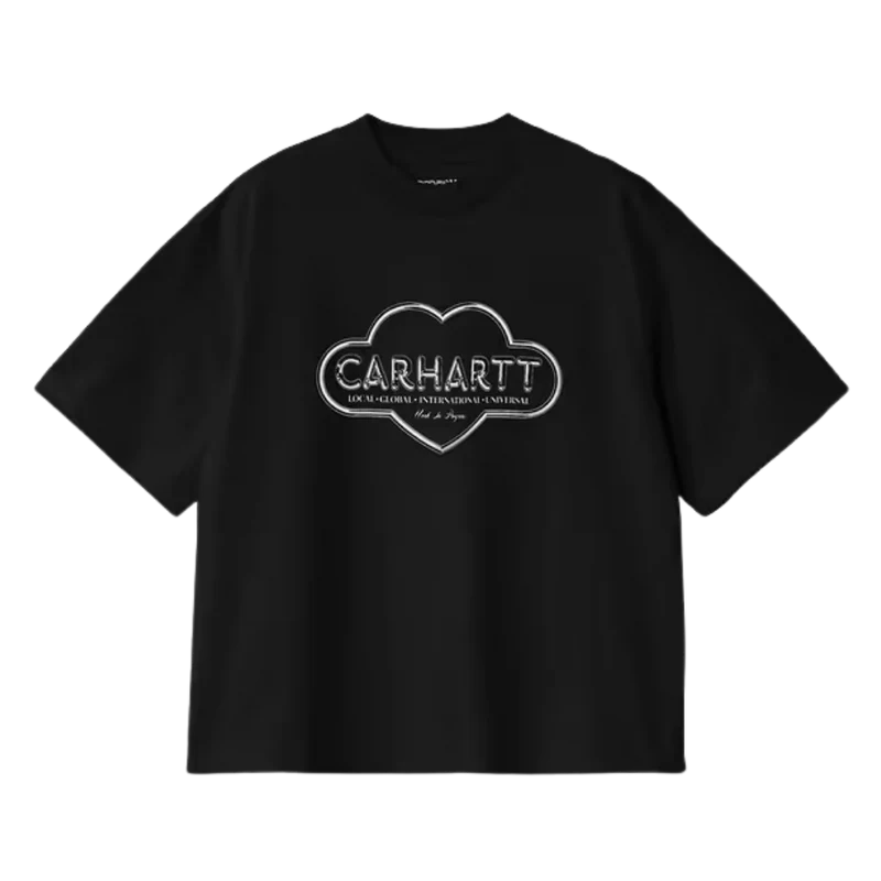 W SS Cloud Heart T-Shirt
