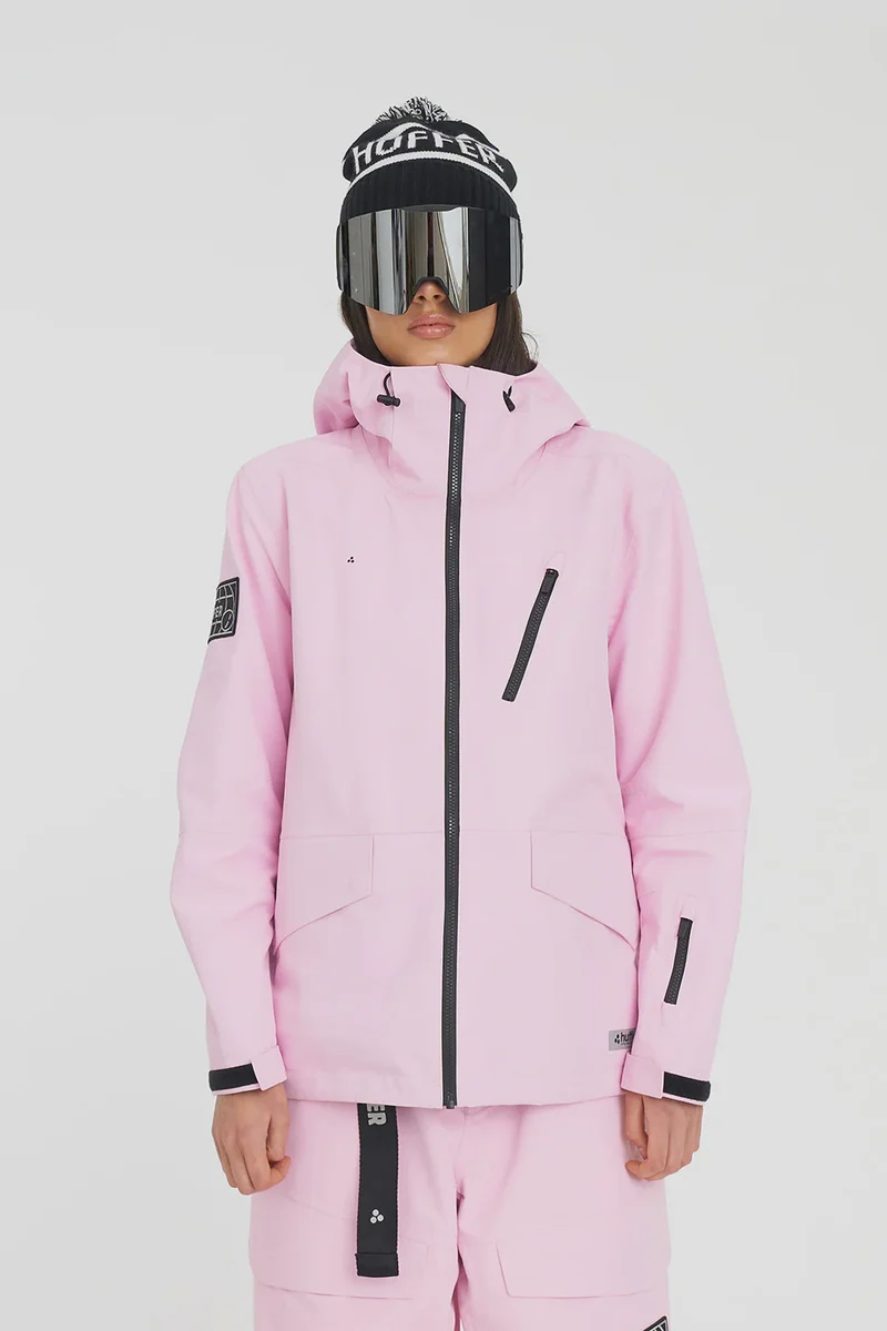 Huffer Women's Slowpoke Snow Jacket Cosmo