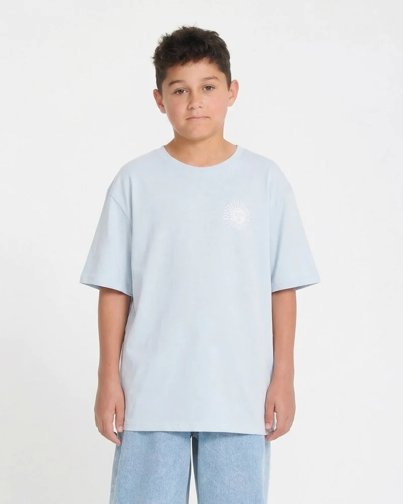 Mazatlan T-Shirt - Light Blue Acid - (KINDER)