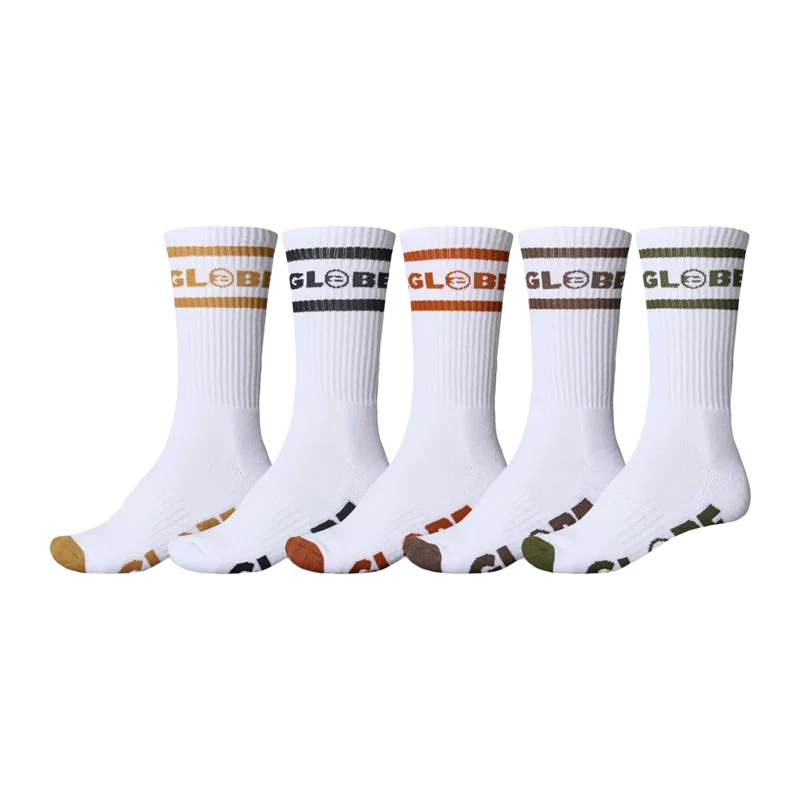 Tilt Hi Crew 5 Pack Sock