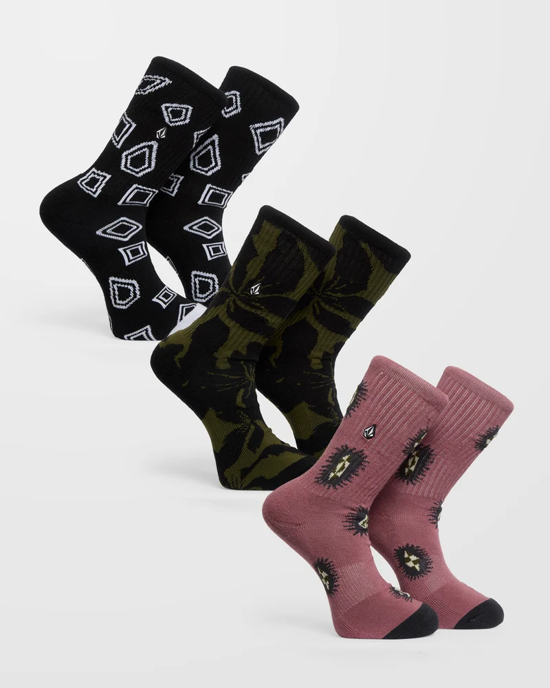 Print Mixer Socken (3 pack) - Multi