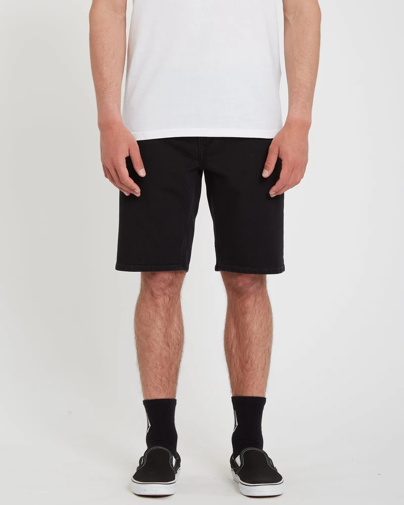 Solver Denim Shorts - Black Out