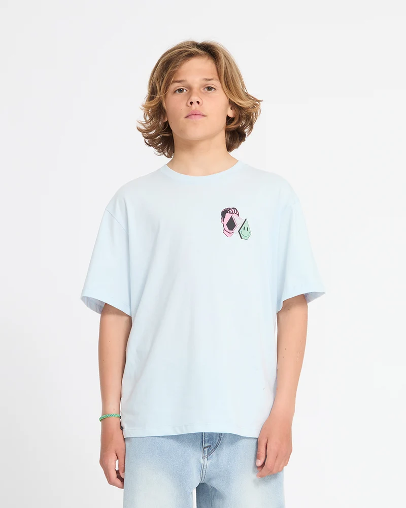 Aura T-Shirt - Light Blue Acid - (KINDER)