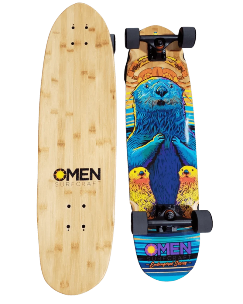 Omen: 33" Sea Otter Longboard Skateboard Complete
