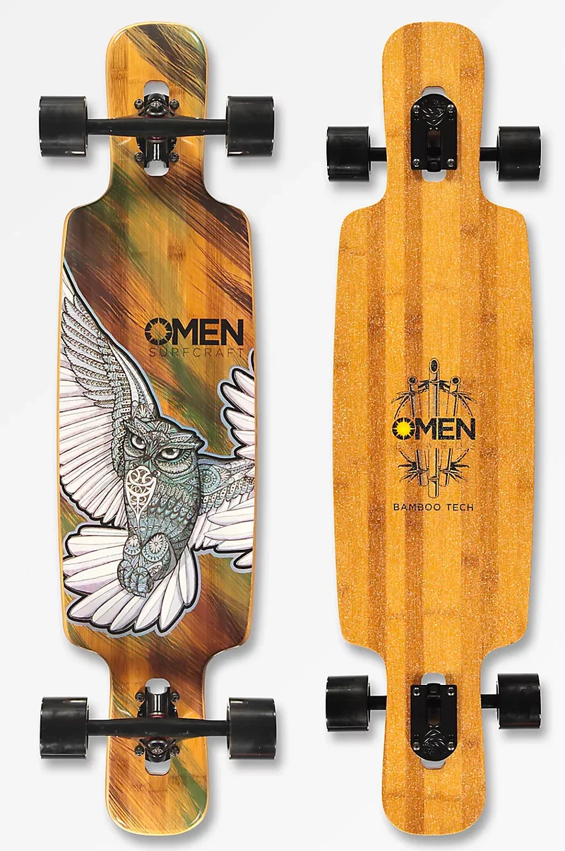 Omen: 38" Fly By Night Longboard Complete