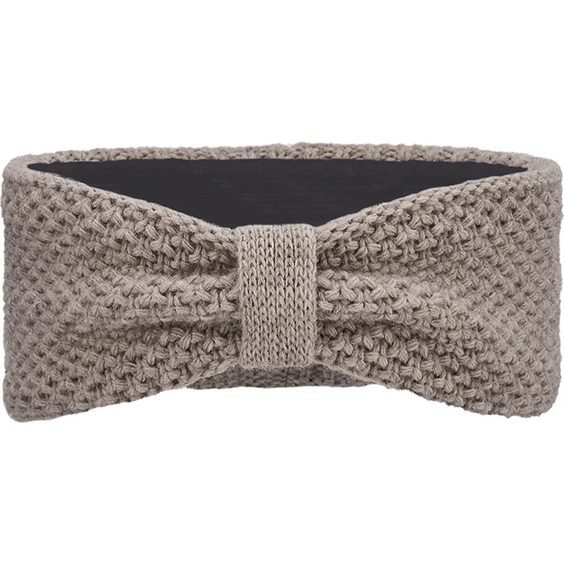 ARECO Damen Alpaka-Wollmix Stirnband mit Fleece
