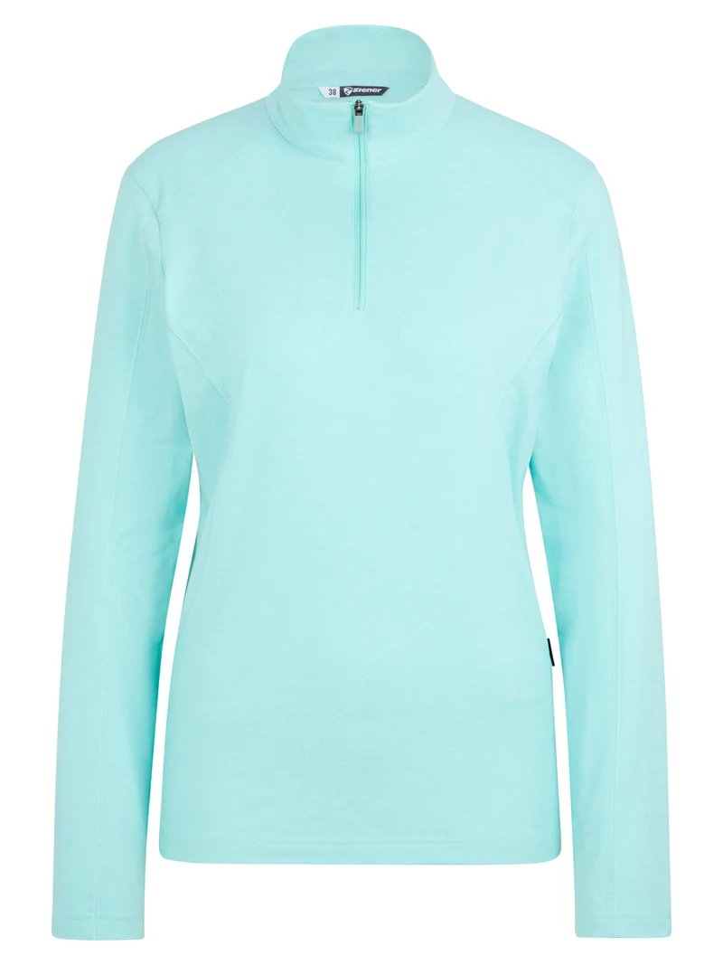 ZIENER JENITA-Z Damen Midlayer Radiant Lagoon