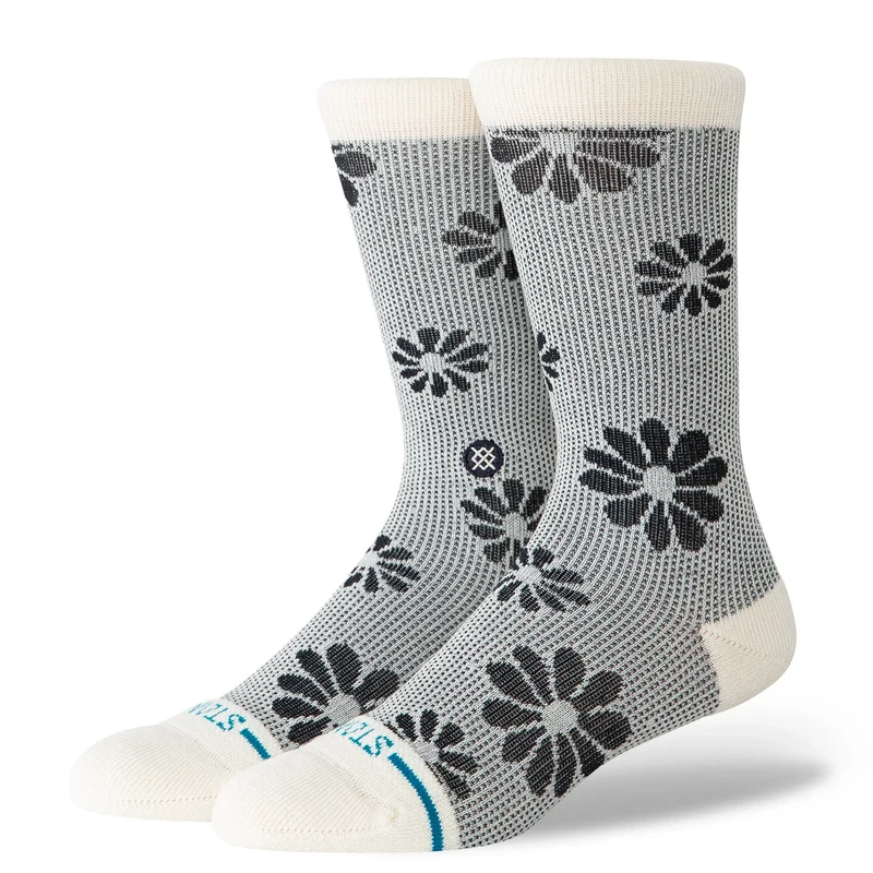 Floral Stitch Crew