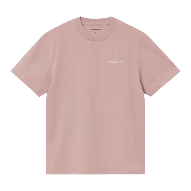 W SS Script Embroidery T-S