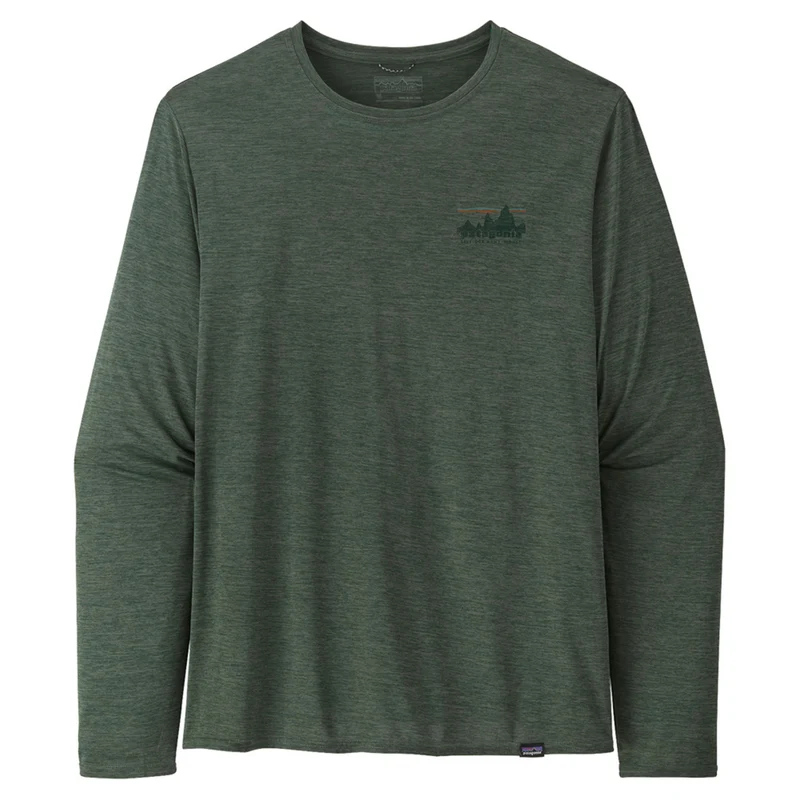 Patagonia Long-Sleeved Capilene Cool Daily Men's Graphic Shirt