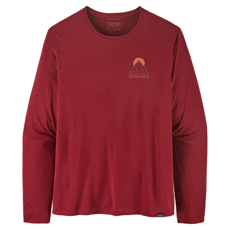 Patagonia Long-Sleeved Capilene Cool Daily Men's Graphic Shirt