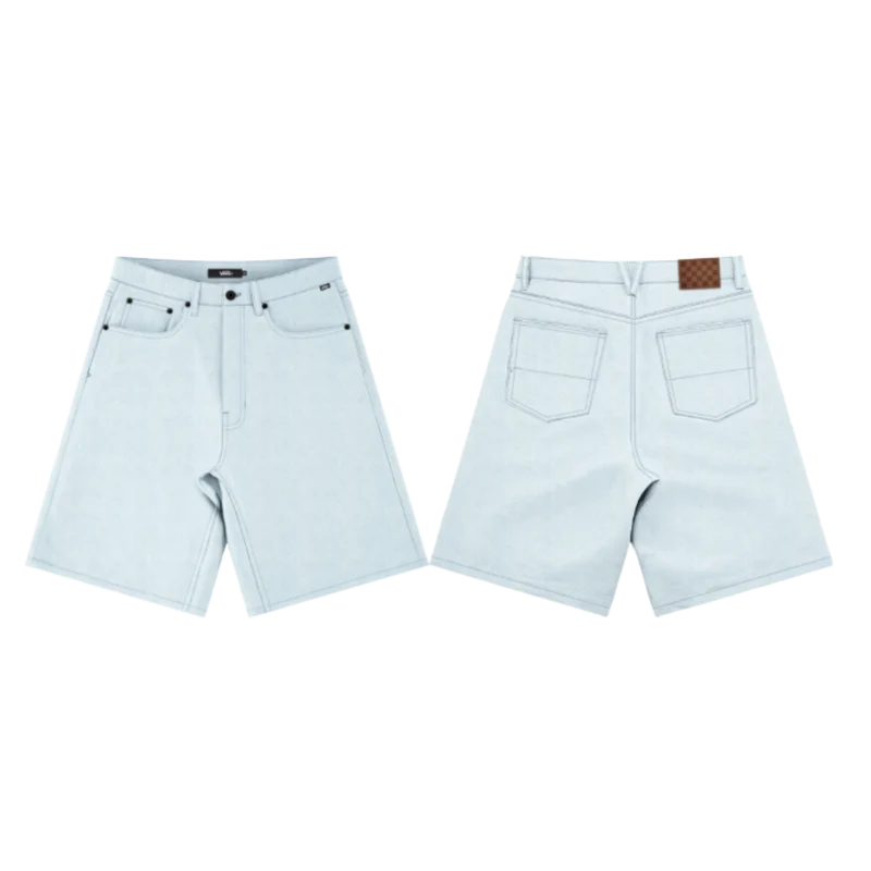Check-5 Baggy Denim Short