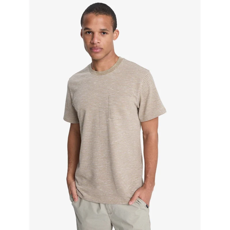 Lopaz Striped SS Pocket