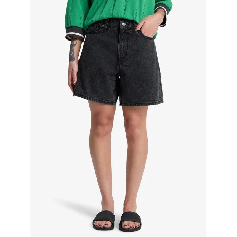 Mom Denim Short