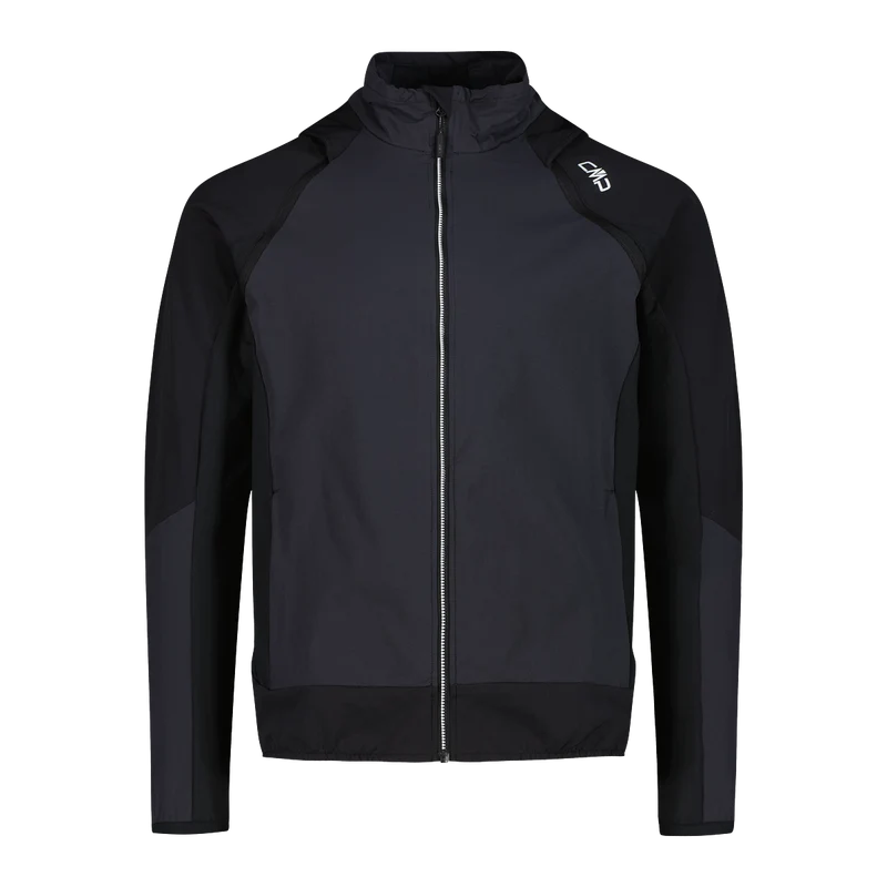 CMP MAN JACKET mit abnehmbaren Ärmeln Anthrazit Herren