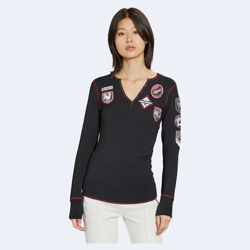 Alp-N-Rock USA Resorts Women's Henley