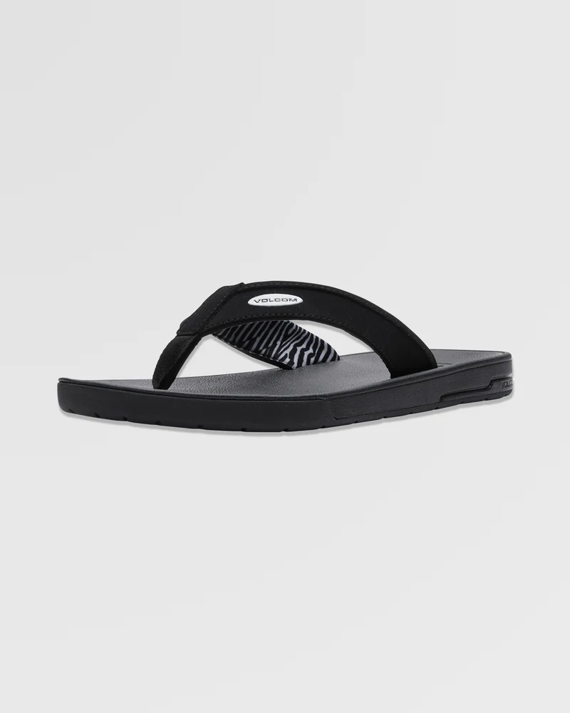 Jack Robinson Sandalen - BLACK WHITE