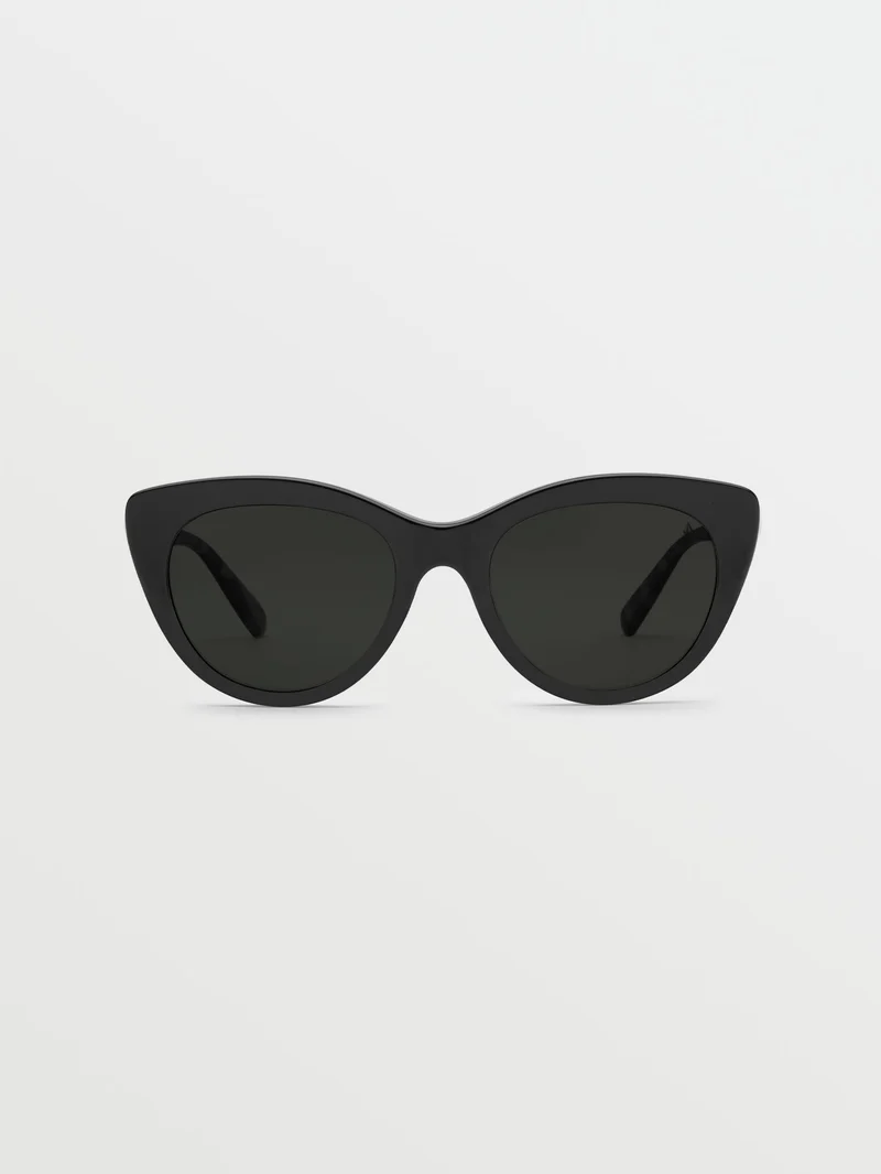 Eyeeye Stone Gloss Black Sonnenbrille (Gray Lens) - BLACK
