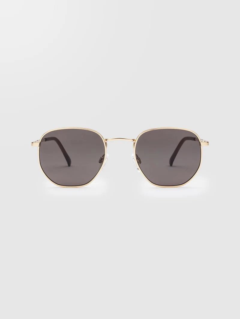 Happening Gloss Gold Sonnenbrille (Gray Lens) - GRAY
