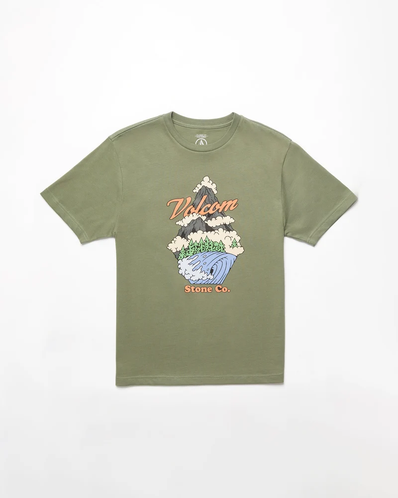 Pnw T-shirt - LIGHT OLIVE - (KINDER)