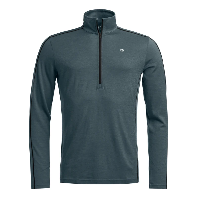 185 Rock N Wool Zip Neck M