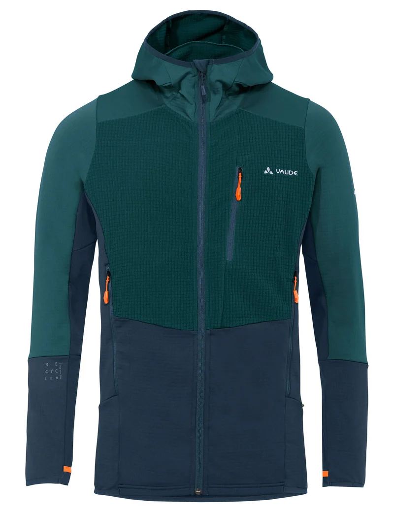 VAUDE Me Monviso Hooded Grid Fleece Jacke Herren
