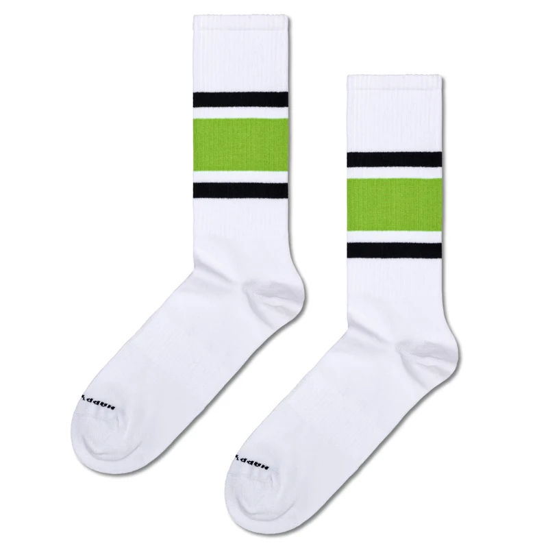 Simple Stripe Sneaker Sock