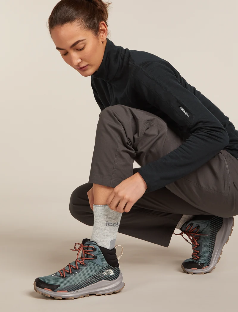 ICEBREAKER Women Merino Hike+ Light Crew Wandersocken