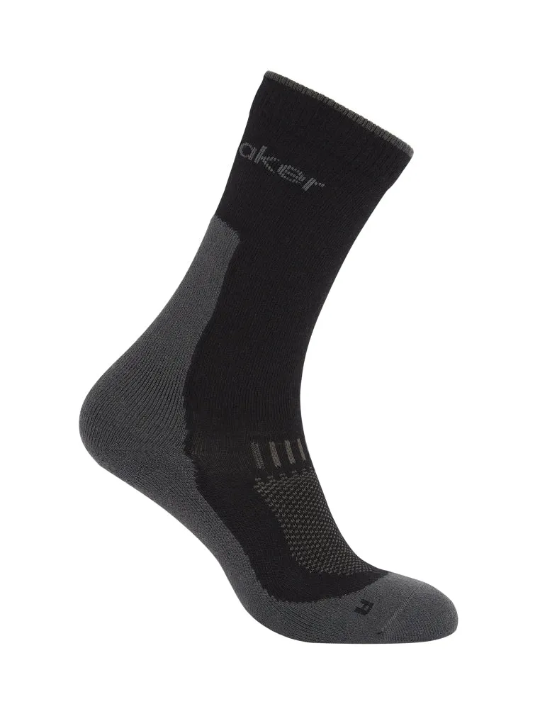 ICEBREAKER Men Merino Hike+ Light Crew Wandersocken