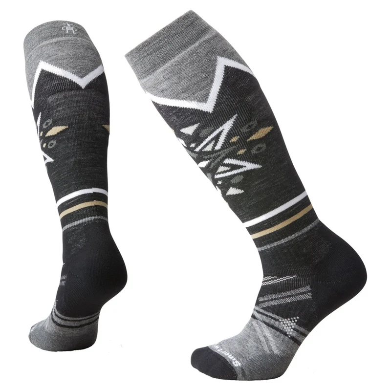 Smartwool Ski Full Cushion Mountain Snowflake Pattern OTC Women's Sock