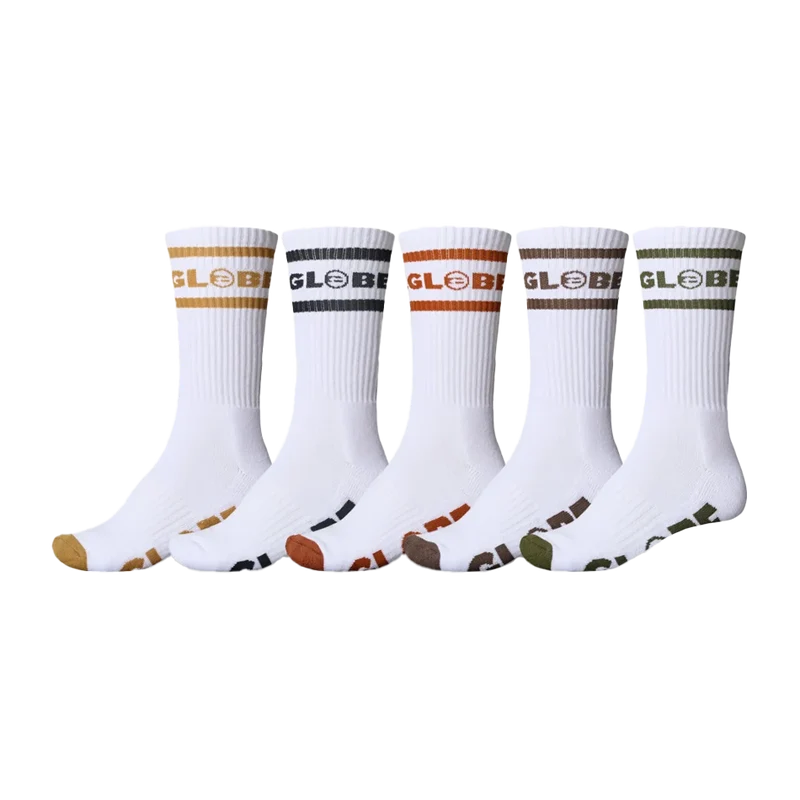 Tilt Hi Crew Sock 5-Pack