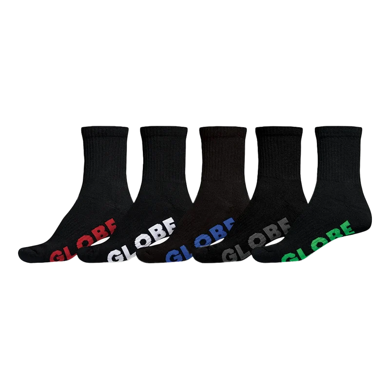 Stealth Crew Sock 5-Pack