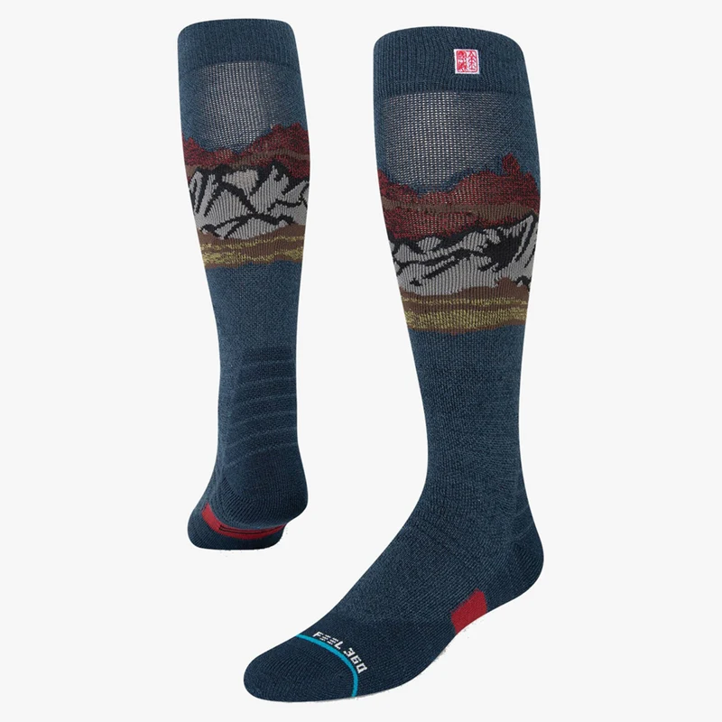 Stance Chin Valley Over The Calf Snow Sock