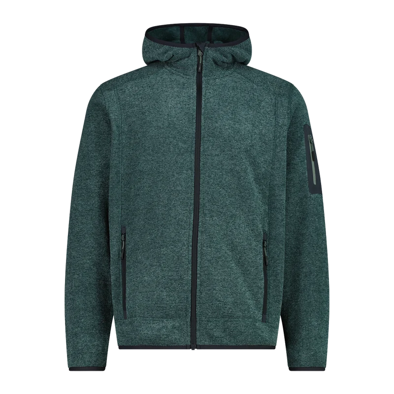 CMP MAN JACKET FIX HOOD - Fleecejacke für Bergsport