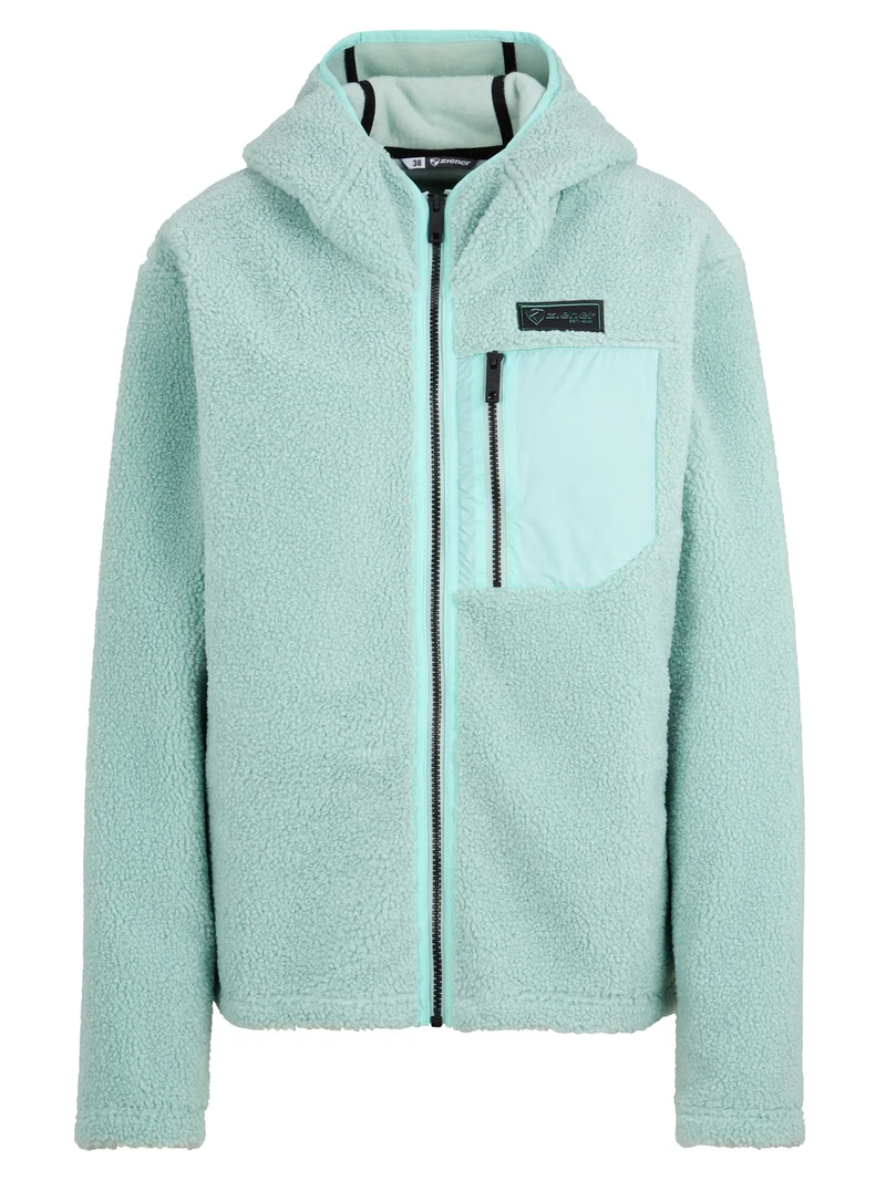 ZIENER JUHA-Z Midlayer Damen Fleecejacke dried eucalyptus