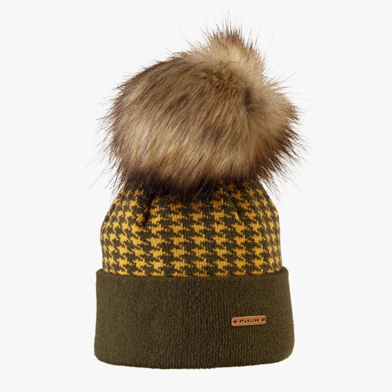 Starling Valery Faux Fur Pom Beanie