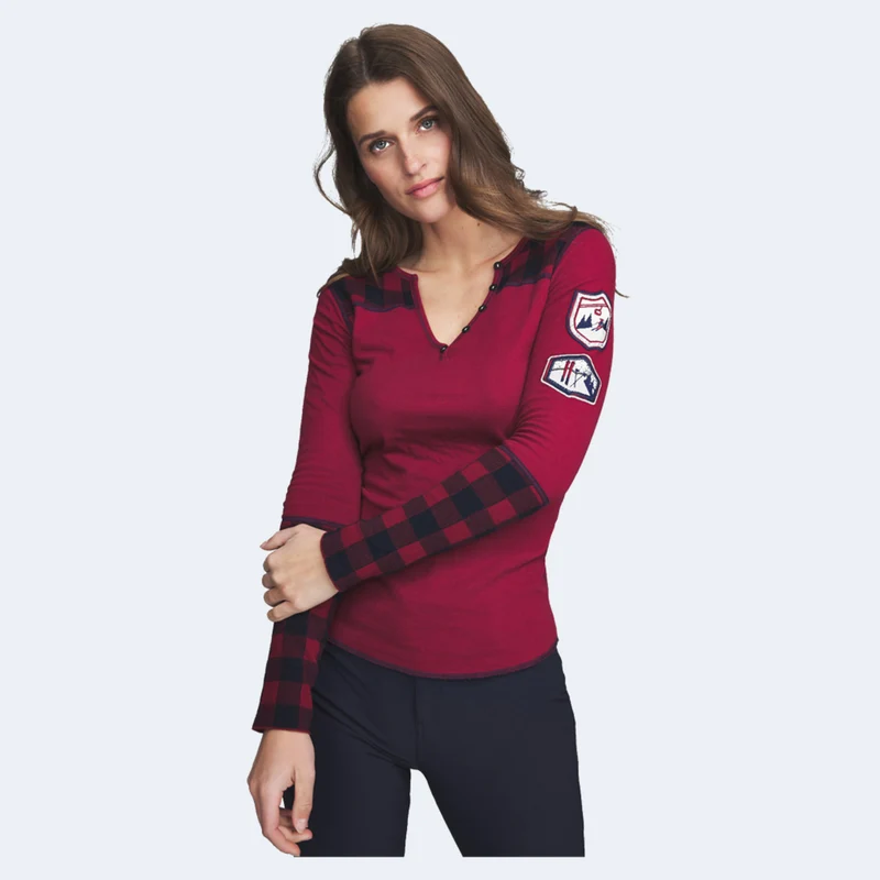 Alp-N-Rock Miley Women's Henley Shirt