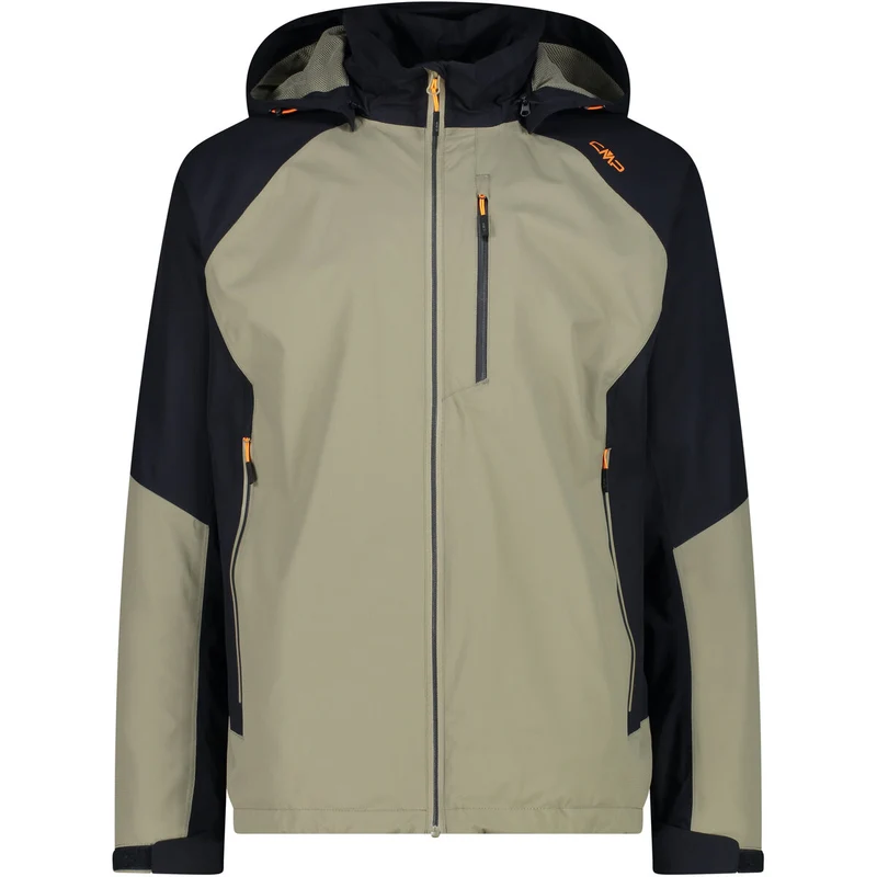CMP MAN JACKET ZIP HOOD Herren Funktionsjacke SAGE