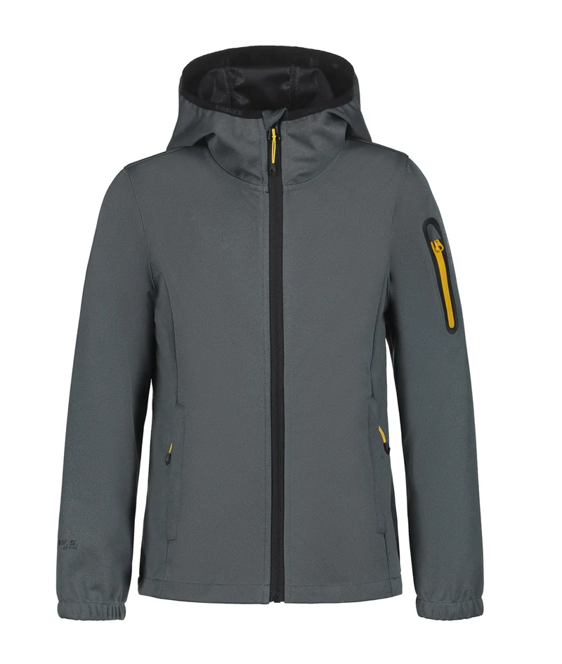 ICEPEAK KANORADO JR Funktionsjacke für Kinder Dunkel Grau