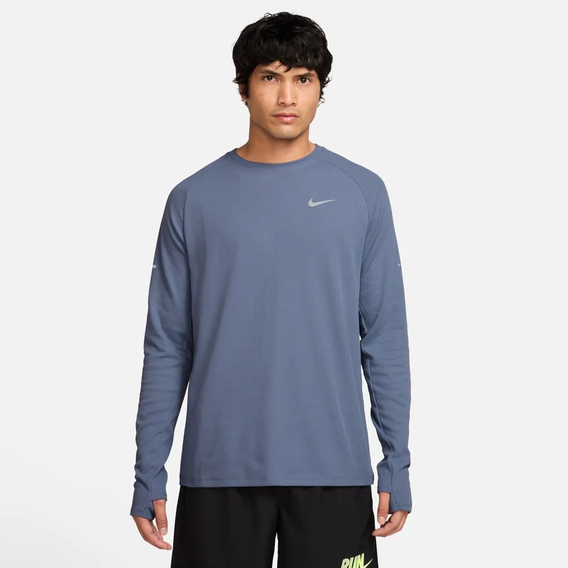 NIKE Stride Dri-FIT Waffel Crew Shirt Herren