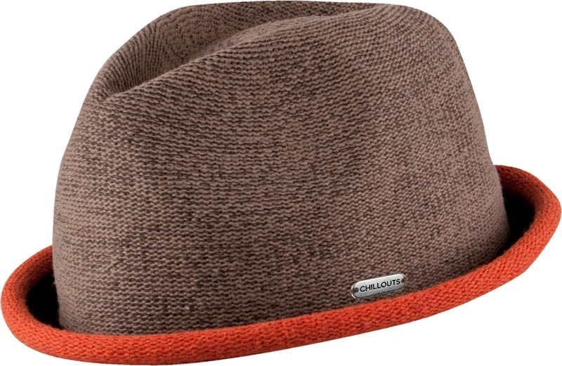 CHILLOUTS BOSTON HAT Herren Cap Braun/Orange