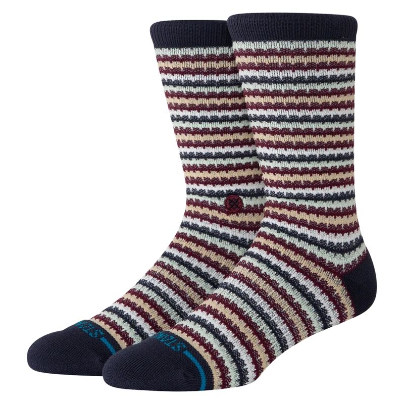Chiclets Waffle Knit Crew Sock