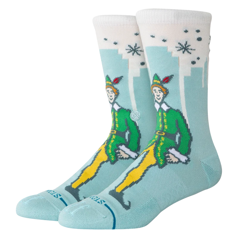 Big City Elf Crew Sock